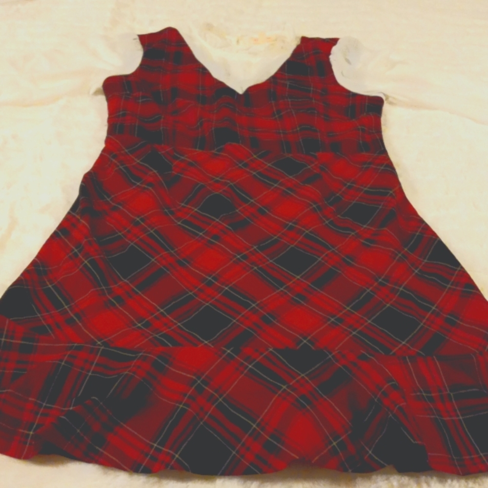 Riley & Rae checkered plaid dress